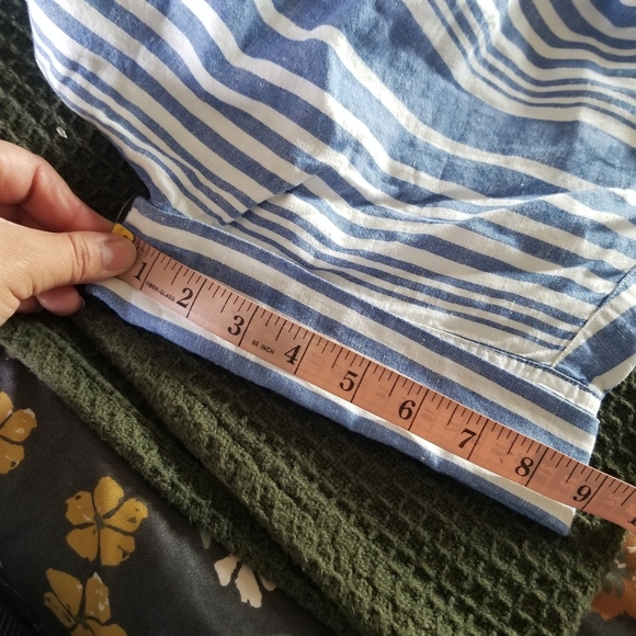 Madewell | Striped Linen Top - Picture 8 of 8